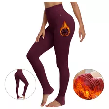 Leggins Mallas De Terciopelo Peluche Termicos Para Mujer