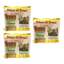 3x Galletas De Arroz Cariló Clasicas Con Sal 150g S/ Tacc Dw