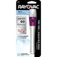 Rayovac Value Bright Sleek Series 60 Lumen Led Linterna Con 