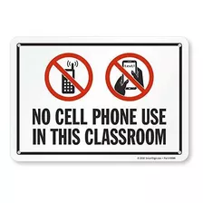  No Uso Del Teléfono Celular En Esta Clase Sign De Smartsig