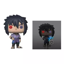 Funko Pop Naruto * Sasuke Rinnegan Chase Glow In The Dark