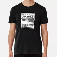 Remera Cerveza Jugador Jugador Regalo Geek Pops Papá Padre A