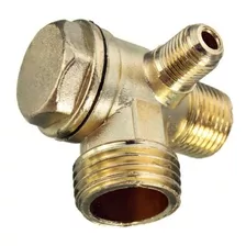 Válvula De Retenção 1/2 X 3/8 Bsp Para Motocompressores