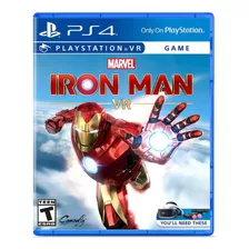 Marvels Iron Man Vr Ps4 Juego Fisico
