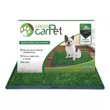 Tapete Sanitario Grass Entrenador Perro Green Carpet Mediano
