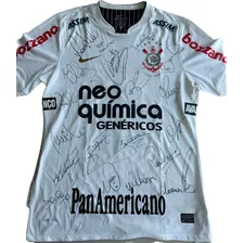 Camisa De Jogo Corinthians - 2010 - Centenário - Autografada