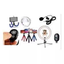 Luz Para Gravar Video Tik Tok+ Controle Bluetooth+ Microfone