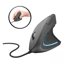 Mouse Gamer Vertical Ergonômico D5 Led 6 Botões Com Fio