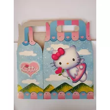 Cajas Armables Con Forma De Bolsita, Figura Hello Kitty