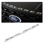 Letras Grises Emblema Para Capot Compatible Ford Explorer Ford Explorer