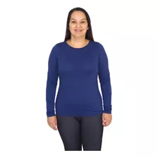 Blusa Térmica Feminina Plus Size Com Proteção Solar Uv