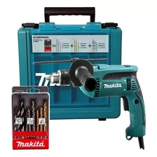 Furadeira Impacto 1/2 760w Hp1640kx1 Maleta + Brocas Makita