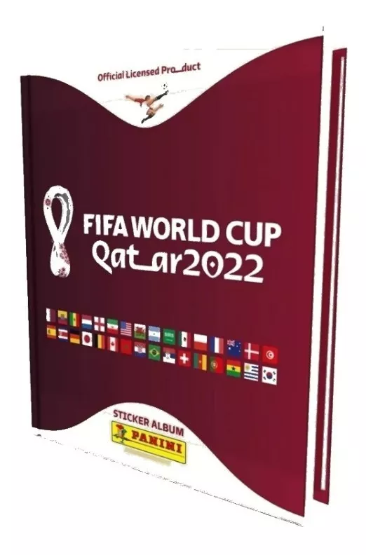 Álbum Panini Mundial Qatar 2022 Pasta Dura