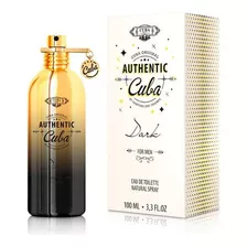 Perfume Cuba Authentic Dark For Men Edt 100ml Original