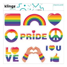 Etiquetas Pride Orgullo Lgbt +love Arcoiris