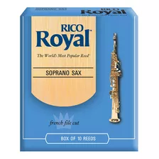 Rico Royal Reeds Para Saxofone Soprano