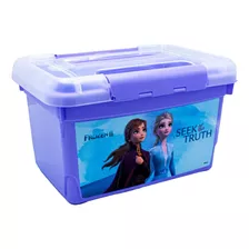 Caja Plástica Salento 10 Lt Frozen Disney Wenco