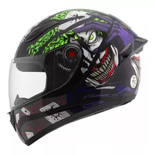 Capacete Fechado Mixs Fokker Joker Coringa Viseira Fechado