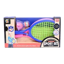 Set De Raquetas De Tenis Con Pelota De Juguete Intanfil