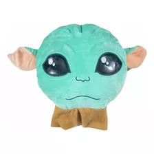 Almohada De Peluche Baby Yoda Mandalorian Star Wars Grande
