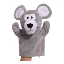Fantoche Rato Pelucia De Mão Teatro Infantil Animal 