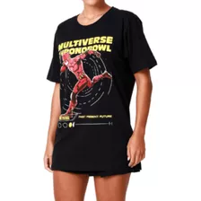 Camiseta Piticas - Flash E Batman Multiverso Dupla Face