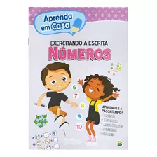 Livro Exercitando Escrita Números, Reforço Escolar Infantil