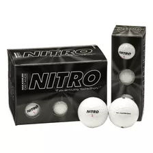 Bolas De Golfe Brancas Nitro Distance