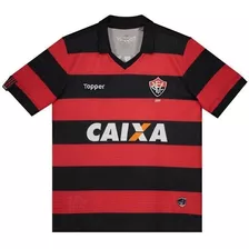 Camisa Infantil Juvenil Vitória Topper I 2017 Original + Nf