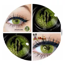 Pupilentes Crocodile Cosplay Para Halloween,fiestas, Disfraz