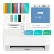 Plotter De Recorte Silhouette Cameo 4 Kit Vinil +ferramentas