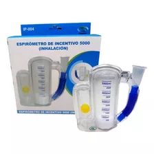 Espirometro De Incentivo 5000 Adulto Ejercitador Pulmonar