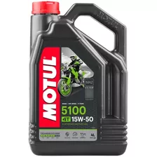 Aceite Motul 5100 4l 15w50 Cbr Duke Pulsar R3 R6 Gsxr R1 Zx