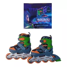 Patines En Línea Ajustables Disney Buzz Lightyear Original 