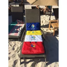 Beach Baggy Bolsa De Playa Convertible A Camastro