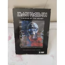 Dvd Iron Maiden Visions Off The Beast Duplo Raríssimo 