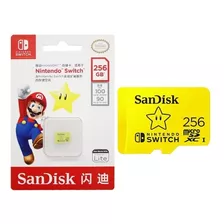 Micro Sd De 256gb Para Nintendo Switch Original Sandisk-