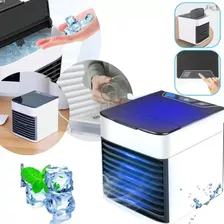 Kit 9 Mini Refrigerador Ar Pessoal Purifica 3 Velocidades