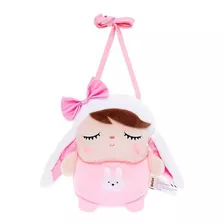 Metoo Doll - Bolsa Com Alça Mini 20cm Boneca Angela Coelha