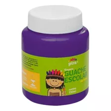 Tinta Tempera Guache Escolar 250ml Cada Kit Com 12 Unidades