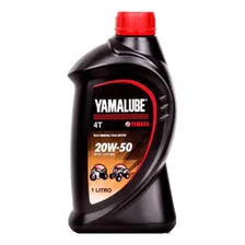 Aceite Para Motor Yamaha Mineral 20w-50 Para Motos Y Cuatriciclos De 1 Unidad