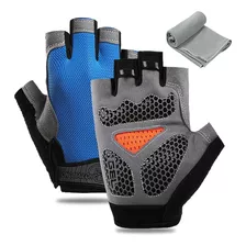 Guantes Gym Levantamiento De Pesas Para Hombre Mujer Toalla