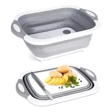 Tabla De Picar 3 En 1 Plegable De Cocina