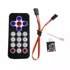 10x Kit Controle Remoto Ir + Receptor + Cabos - Arduino Com Nota Fiscal