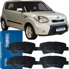 Jogo Pastilha De Freio Traseira Cobreq Kia Soul 1.6 2018