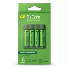 Gp Recyko Cargador De Pila (usb) B421 C/4 Aa 2100mha