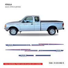 Faixa Adesivo Ford Ranger Stx Modelo 1995 96 E 97 Original