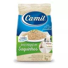 Arroz Integral Parabolizado Em Saquinhos 1kg Camil