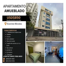 Rento Apartamento 2do Piso En El Evaristo Morales (residencial Mjiv) 