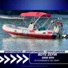 Bote Zefir G600 Ano 2014 01 X Evinrude E-tec 175hp